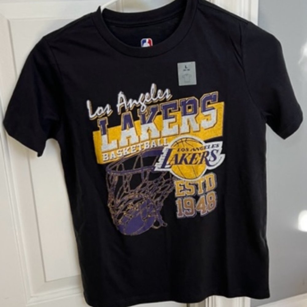 Child's Los Angeles Lakers short sleeve t-shirt